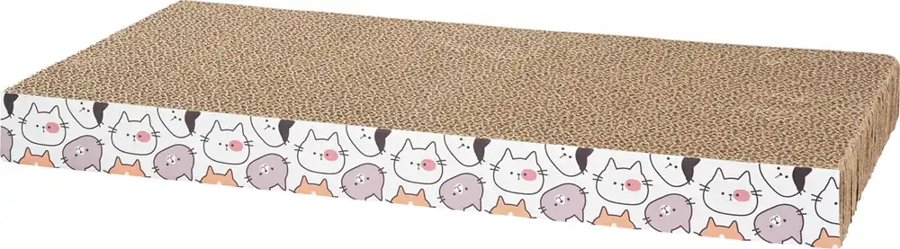 fit+fun Kratzbrett Cat faces 45x23 cm Kracherpreis